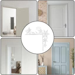 Christmas Door Corner Decor Door Toppers Door Frame Decor Wall Decor Door Frame Sign Front Door Topper Metal Door Corner Decor