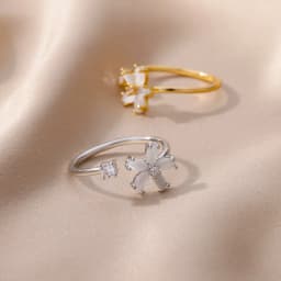 Opal Daisy Flower Rings for Women Opening Adjustable Gold Color Stainless Steel Ring Wedding Anillos Aesthetic Jewelry Gift