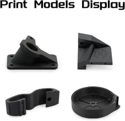 QIDI TECH Carbon Fiber Filled Nylon Filament PA12-CF1.75mm Black 1Kg Spool 3D Printing Filament for 3D Printer