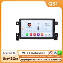 Hizpo Android 14 Car Radio Multimedia For Suzuki Grand Vitara 3 2005-2012 2013 2014 2015 2din Stereo Video Player Navigaion GPS
