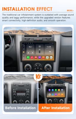 Hizpo Android 14 Car Radio Multimedia For Suzuki Grand Vitara 3 2005-2012 2013 2014 2015 2din Stereo Video Player Navigaion GPS