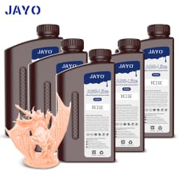 JAYO 5KG 395-405nm UV Fast Curing Photopolymer Standard Plus / Toughness / PA Like / ABS Like Liquid Resin for LCD/DLP 3D Printe