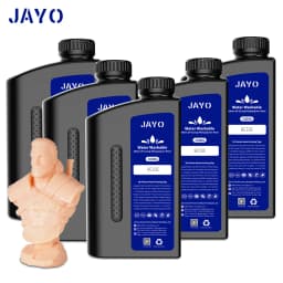 JAYO 5KG 395-405nm UV Fast Curing Photopolymer Standard Plus / Toughness / PA Like / ABS Like Liquid Resin for LCD/DLP 3D Printe