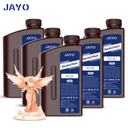JAYO 5KG 395-405nm UV Fast Curing Photopolymer Standard Plus / Toughness / PA Like / ABS Like Liquid Resin for LCD/DLP 3D Printe