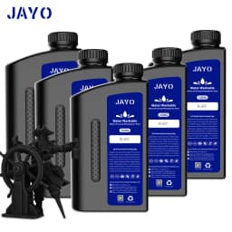 JAYO 5KG 395-405nm UV Fast Curing Photopolymer Standard Plus / Toughness / PA Like / ABS Like Liquid Resin for LCD/DLP 3D Printe