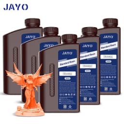 JAYO 5KG 395-405nm UV Fast Curing Photopolymer Standard Plus / Toughness / PA Like / ABS Like Liquid Resin for LCD/DLP 3D Printe