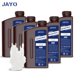JAYO 5KG 395-405nm UV Fast Curing Photopolymer Standard Plus / Toughness / PA Like / ABS Like Liquid Resin for LCD/DLP 3D Printe