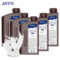 JAYO 5KG 395-405nm UV Fast Curing Photopolymer Standard Plus / Toughness / PA Like / ABS Like Liquid Resin for LCD/DLP 3D Printe