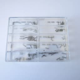 100Pcs/Box Metal Watch Crown Pusher Spring Part Multi Sizes Watch Accessories Replacement Repair Parts Tools For Watchmakers New