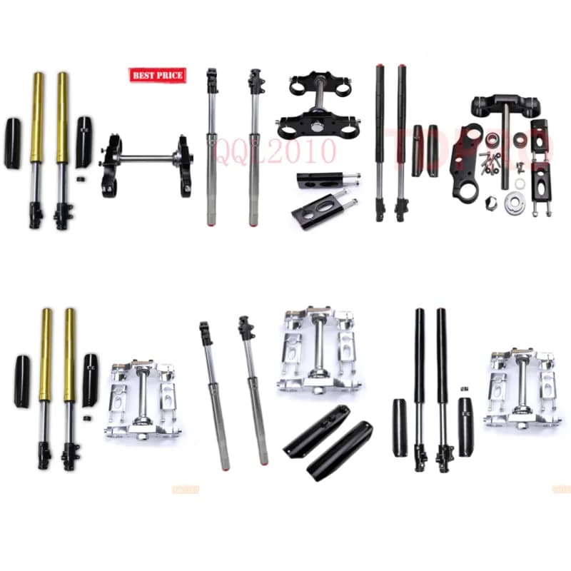 TDPRO Front Fork Shock + Triple Tree Clamp SSR Thumpstar GPX 125-160cc Dirt Bike 110cc