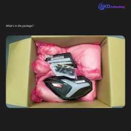 AKD Tail Lamp for Ford Focus ST LED Tail Light 2019-2022 Focus Rear Fog Brake Turn Signal Automotive Accessories