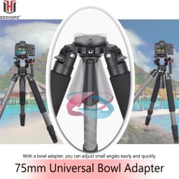 GEEHOPE B560C Professional Heavy Carbon Fiber Camera Tripod Super Stable Top Bird Watching Bracket 40mm Tube 30kg Max Load