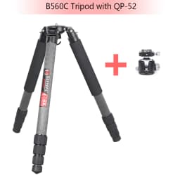 GEEHOPE B560C Professional Heavy Carbon Fiber Camera Tripod Super Stable Top Bird Watching Bracket 40mm Tube 30kg Max Load