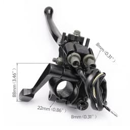 TDPRO Motorcycle Thumb Throttle Accelerator Brake Lever Cable For 50cc 70 90 110 125cc ATV Quad