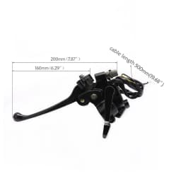TDPRO Motorcycle Thumb Throttle Accelerator Brake Lever Cable For 50cc 70 90 110 125cc ATV Quad