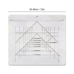Flying Geese Quilting Rulers Acrylic Sewing Geese Professional Patchwork System Sewing Tool For Quilting Sewing
