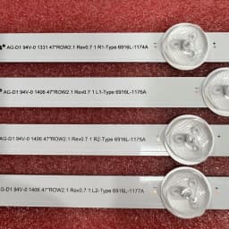 LED Backlight Strip for TV 47LN5400-UA 47LA6200-UA 47LN5750-UH 47LN5200 47LN5700 47LN5400 6916L-1174A 1175A 1176A 1177A