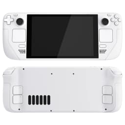 eXtremeRate Replacement Housing Shell Set for Steam Deck LCD, Faceplate Back Plate Shell with Buttons - Console NOT Included