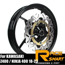 Front Wheel Rims Brake Disc NINJA400 Z400 EX400 ABS 2018-2022 Wheels Frame For KAWASAKI Ninja 400 Z-400 EX-400 ABS 2019 2020 21