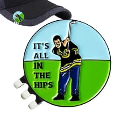 Dark Humor Hint Style Golf Caps Decor Clamp, Meme "ThAT'S WHAT SHE SAID" Funny Golf Marker, Magnetic Golf Hat Clip For Ball Mark