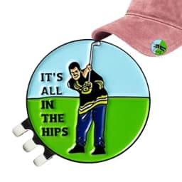 Dark Humor Hint Style Golf Caps Decor Clamp, Meme "ThAT'S WHAT SHE SAID" Funny Golf Marker, Magnetic Golf Hat Clip For Ball Mark