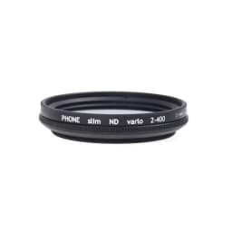 37mm Cell Phone Camera Lens Professional Variable ND Filter Neutral Density ND2-ND400 For Xiaomi Samsung Mobile Phone With Clip