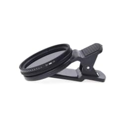 37mm Cell Phone Camera Lens Professional Variable ND Filter Neutral Density ND2-ND400 For Xiaomi Samsung Mobile Phone With Clip