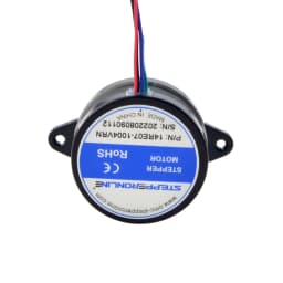 Round Nema 14 Stepper Motor Bipolar 0.9deg 8Ncm 1.0A Φ36x17mm 4 Wires for 3D Printer CNC Engraving Milling Machine-E Series