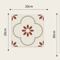Self-adhesive Flooring Vinyl Mandala Design Floor Sticker Waterproof For Bathroom Living Room Decor Accessories Tiles Non-slip