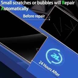 for Samsung Galaxy S23 Ultra S23+ Privacy Screen Protector [Support Fingerprint ID] Anti-Spy Full Adhesive Flexible Film