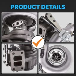 maxpeedingrods Turbo Charger For Dodge Ram 3500 5.9L 6BT ISB M/T 99-02 HX35 HX35W Cummins 3590104 3538881 3534923 3434924