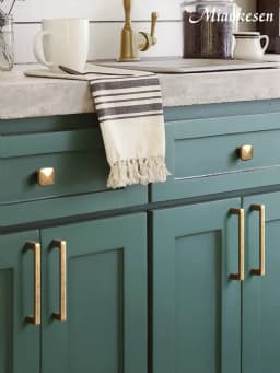 Antique Brass Cabinet Handles Retro Drawer Pulls Vintage Kitchen Hardware Pearl Gray Knobs Dresser Bar Pulls Casual Luxury