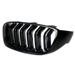 M4 Style Front Kidney Grille Grills Double Slat For BMW 4 Series F32 F33 F36 F82 F83 2013-2020 420i 428i 430i 435i 440i 418d