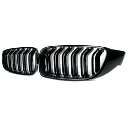 M4 Style Front Kidney Grille Grills Double Slat For BMW 4 Series F32 F33 F36 F82 F83 2013-2020 420i 428i 430i 435i 440i 418d