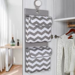 1PC Oxford Fabric Wall Door Hanging Bag Organizer Storage Pouches Wardrobe Closet Storage Bag Sundries Pouches