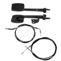 Clutch/ Throttle & Brake Pedal Cable Kit For Go Kart Drift Trike ATV Quad Buggy