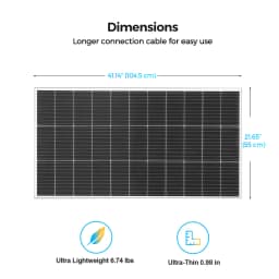 XINPUGUANG 18V Rigid Glass Solar Panel, Waterproof Monocrystalline PV Module, 120W~1200W Optional 1-10pcs, Solar Battery Charger