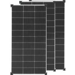 XINPUGUANG 18V Rigid Glass Solar Panel, Waterproof Monocrystalline PV Module, 120W~1200W Optional 1-10pcs, Solar Battery Charger