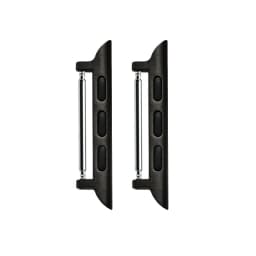 Metal Stainless Steel Connector Adapter for Apple Watch Ultra 49mm 44mm 40-42-45mm 41mm watchbands 2pcs Connectors Accessories