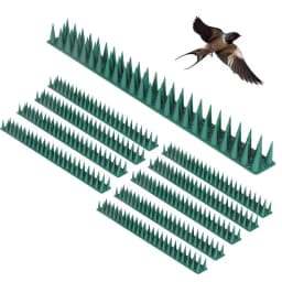 10pcs Plastic Anti-bird Stab Pigeons and Scare Birds Control Anti-cat Anti-theft Fence Wall Nail Bird Repellent Spikes