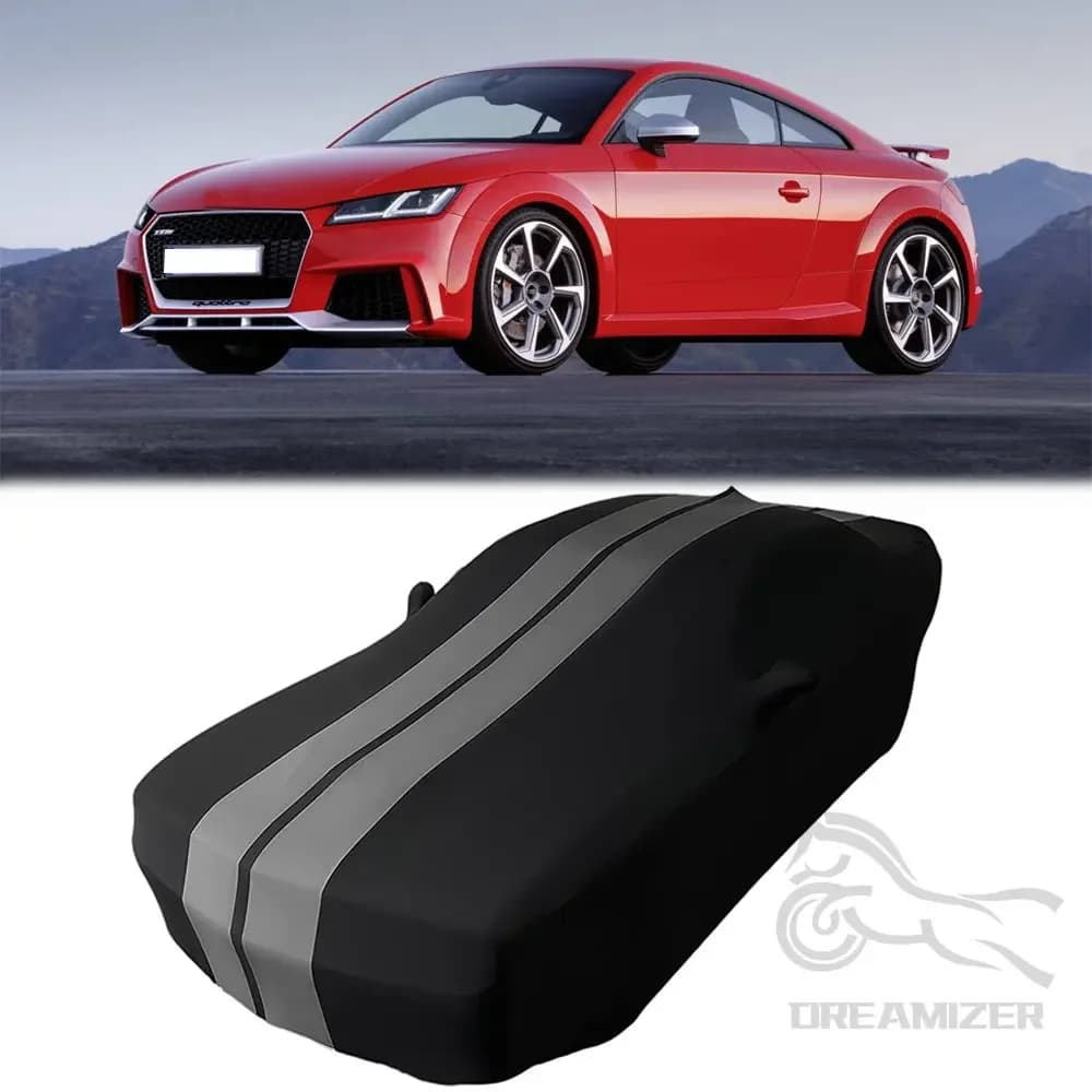 Velvet Full Car Body Cover Dust-proof Protection Car Cover Dustproof Scratch Resistant For Audi TT RS/ R8