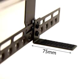 Universal Soundbar TV Mount Sound Bar Mounting Bracket Weight Capacity 22lbs