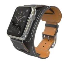 Leather strap For apple watch band 44mm 49mm 40mm 45mm 41mm 38mm 45 correa bracelet watchband iwatch series 8 4 3 5 se 6 7 ultra