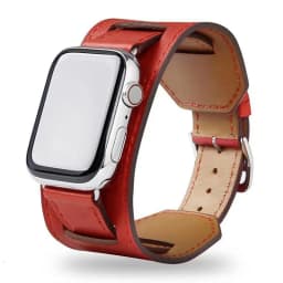 Leather strap For apple watch band 44mm 49mm 40mm 45mm 41mm 38mm 45 correa bracelet watchband iwatch series 8 4 3 5 se 6 7 ultra
