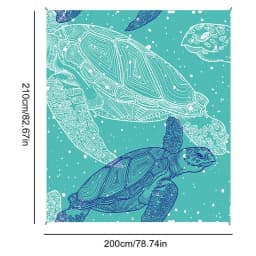 Waterproof Sandproof Beach Mat Folding Camping Supplies Blanket Portable Lightweight Outdoor Relax Picnic Travel Mat 200 X 210cm