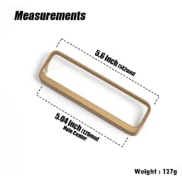 Goo-Ki Bronze Color Cabinet Door Handle Antique style three-dimensional handle Wardrobe Drawer Long Handle Drawer Pulls