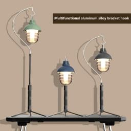 Camping Telescoping Light Stand Foldable Light Tripod Lantern Pole Portable Outdoor Light Holder Lamp Hanger Camping Supplies