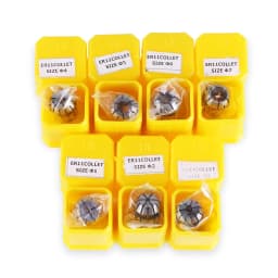 Genmitsu 7Pcs ER11 Spring Collet Set for CNC Engraving Milling Lathe Tool 1.0mm-7.0mm