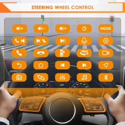 Hizpo Octa Core 6115 Wireless CarPlay Android Auto Radio For Mitsubishi Outlander 3 2012-2018 4G Car Multimedia GPS 2Din BT