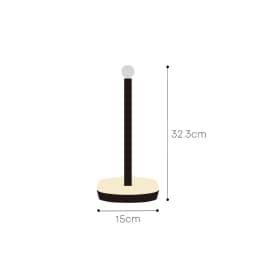 Kitchen Roll Paper Towel Rack Bathroom Plastics Standing Paper Holder Silver Tissue Napkins Rack Home Table Decor New